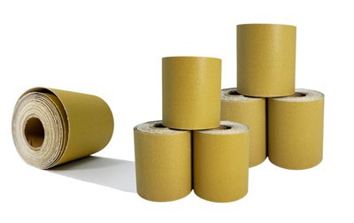 Yopishtiruvchi zımpara rulosi